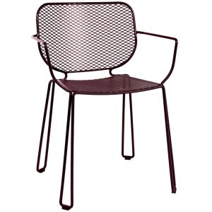 NEO-102381T-Kafes Şeklinde-Metal-Kollu-Bahçe-Sandalye-7