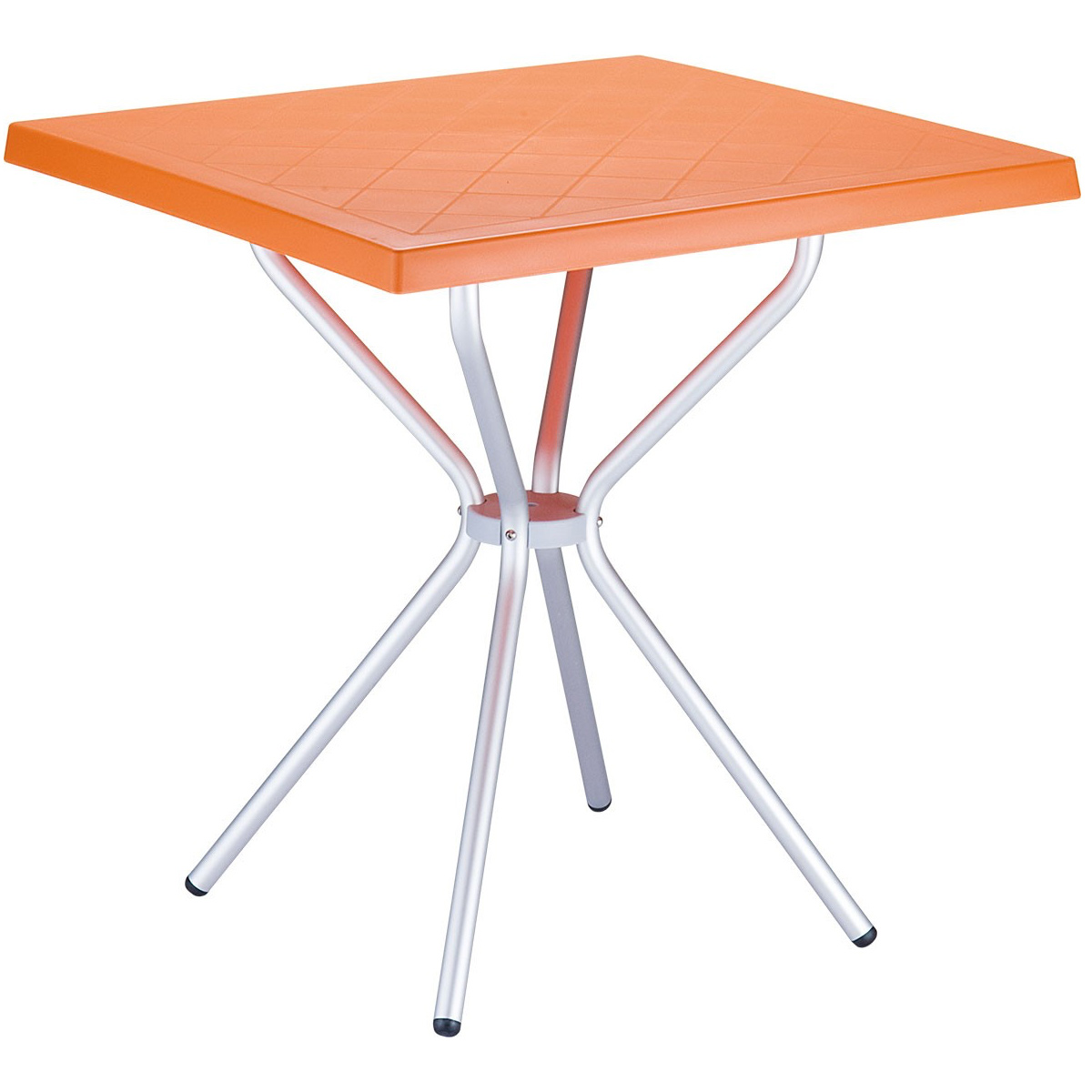 Пластиковый кухонный стол. Стол для кафе 700х700. Стол Siesta. Стол Сиеста 85. Оранжевый стол.