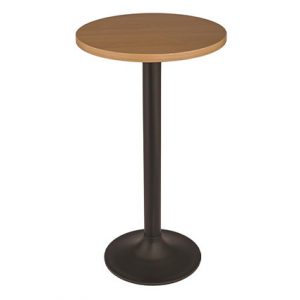 NEO-150083T-Ahşap-Tablalı-Yuvarlak-Bar-Masası-1