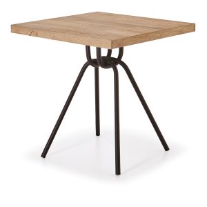 NEO-250256T-Kare-Mdf-Lam-Masa-Gap-Ayak-İç-Mekan-70x70cm