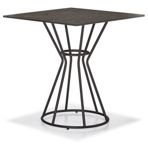NEO-252243T-Kare-Compact-Masa-Metal-Ayaklı-70x70cm