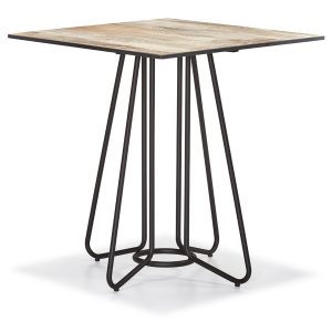 NEO-252244T-Kare-Compact-Masa-Metal-Ayaklı-70x70cm