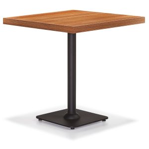 NEO-253247T-Kare-Mdf-Lam-Masa-Ortadan-Metal-Ayaklı-80x80cm