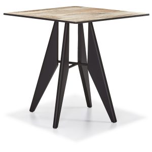 NEO-254250T-Kare-Compact-Masa-Metal-Dört-Ayaklı-70x70cm