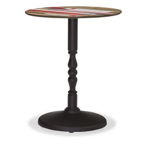 NEO-254253T-Yuvarlak-Compact-Masa-Ortadan-Metal-Ayaklı-Ø76cm