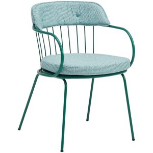 Vintage Metal Sandalye Döşemeli Oturum NEO-250208T-