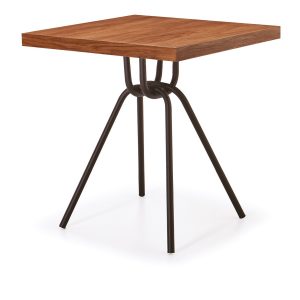 NEO-256256T-Kare-Meşe-Kaplama-Masa-Gap-Ayak-70x70cm
