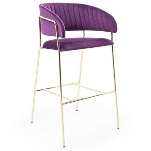 Döşemeli-Metal-Gövdeli-Bar-Sandalyesi-NEO-300402T