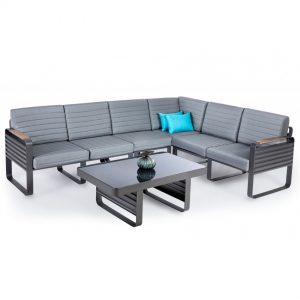 Aluminyum Bahce KOse Oturma Grubu NEO-880061T
