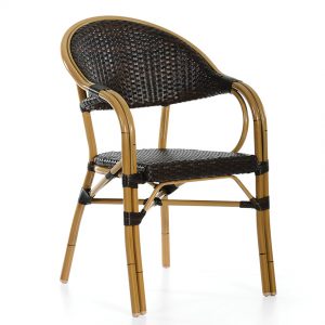 Aluminyum Rattan Cafe Koltuk NEO-880021T
