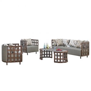 Aluminyum Rattan Oturma Grubu NEO-880053T