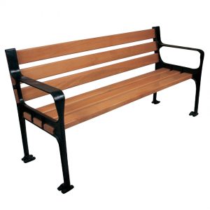 Döküm Kollu Modern Ahşap Bank NEO-720110T