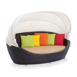 Rattan Acilir Kapanir Tenteli Yatak NEO-880104T