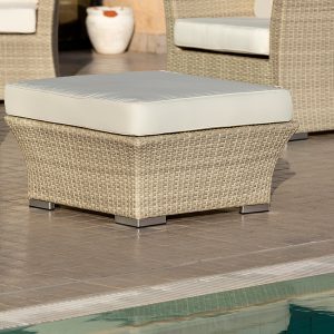 Rattan Kare Minderli Puf NEO-880116T
