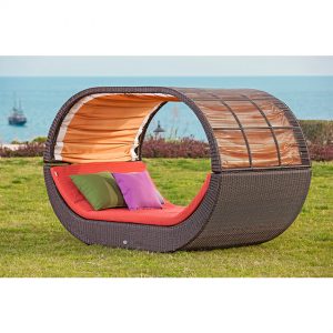 Rattan Perdeli Dinlenme Yatak NEO-880105T