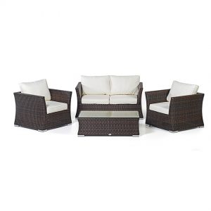 Sentetik Rattan Orgu Bahce Oturma Grubu NEO-880084T