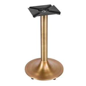 Metal Konik Masa Ayağı Antik Sarı Kaplama NEO-150225T