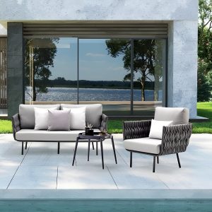 Alüminyum Bahçe Oturma Grubu NEO-750052T