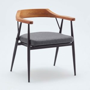 Alüminyum İroko Cafe Koltuk NEO-251219T