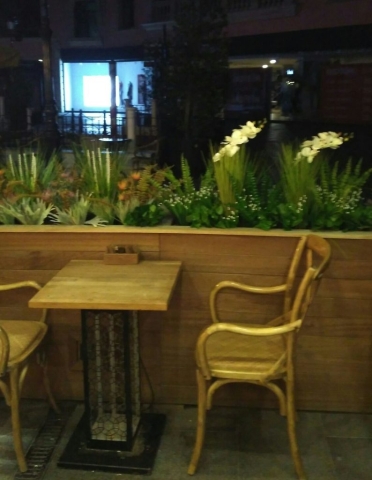 Cafe Restaurant Çiçeklik-37 Cafe Restaurant Yapay Çiçek 13