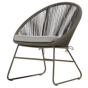 Oval Sırtlı Bahçe Sandalyesi NEO-780036T