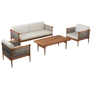 Modern İroko Oturma Grubu NEO-780043T
