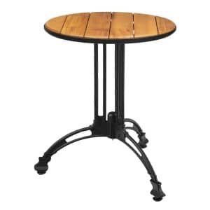 Yuvarlak İroko Cafe Masa NEO-700124T.